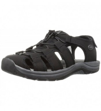 Khombu Mens Chandler Sandal Black