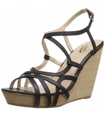 Seychelles Womens Diligent Wedge Black