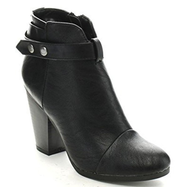 Breckelles GAIL 22 Womens Stacked Booties