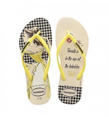 Havaianas Womens Princess Yellow Sandal