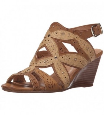 Women's Shani Wedge Sandal - Tan - CH128T51OG3