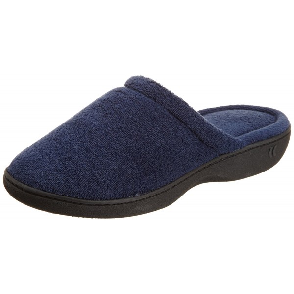 Isotoner Womens Terry Clog Navy