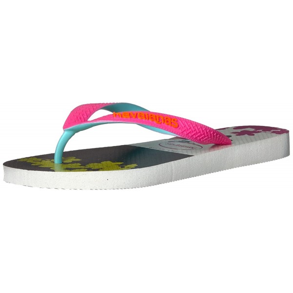 Women's Top Fashion Sandal Flip Flop - White - CZ12MZ6NPRV