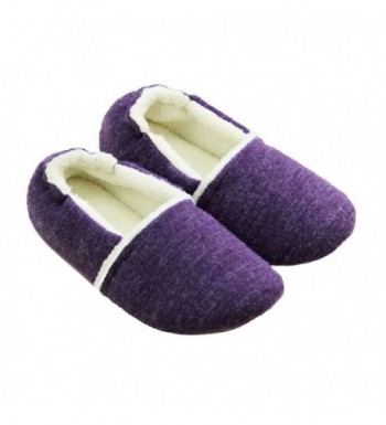 purple house slippers