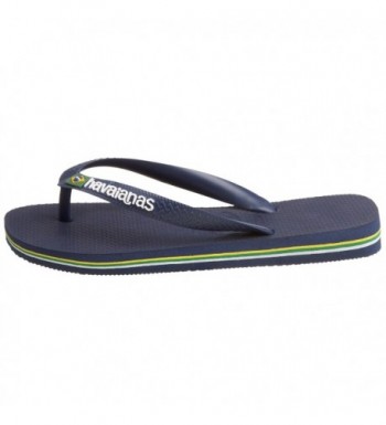 Brasil Logo Flip Flop - Navy Blue - C2112KBI5C9