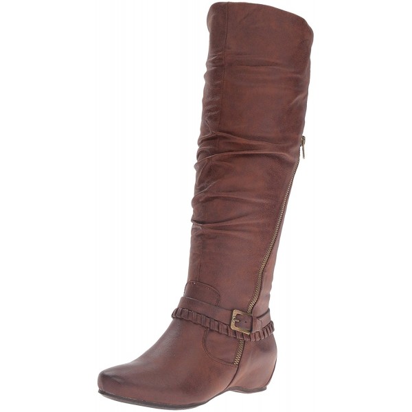 Women's BT Shania Riding Boot - Brush Brown - CS12E0E1O3P