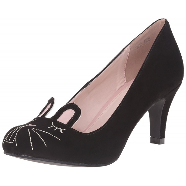 T U K Womens Bunny Face Pump