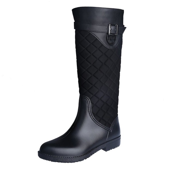 Rain Boots Snow Boots For Womens Fashion Waterproof Warm With Soft ...