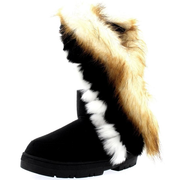 Womens Tassel Winter Weather Boots