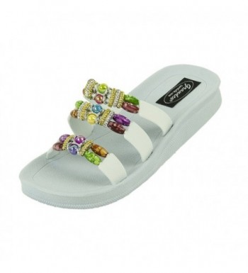 Grandco Womens Classic Slide Sandals