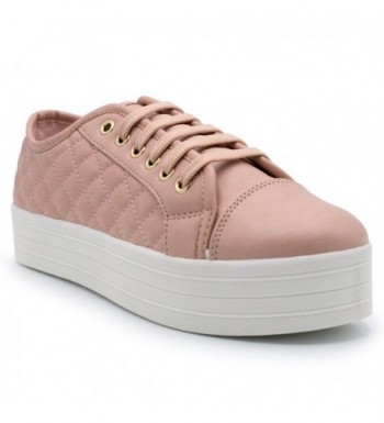 Breckelles Quilted Fashion Sneaker Cyber 06