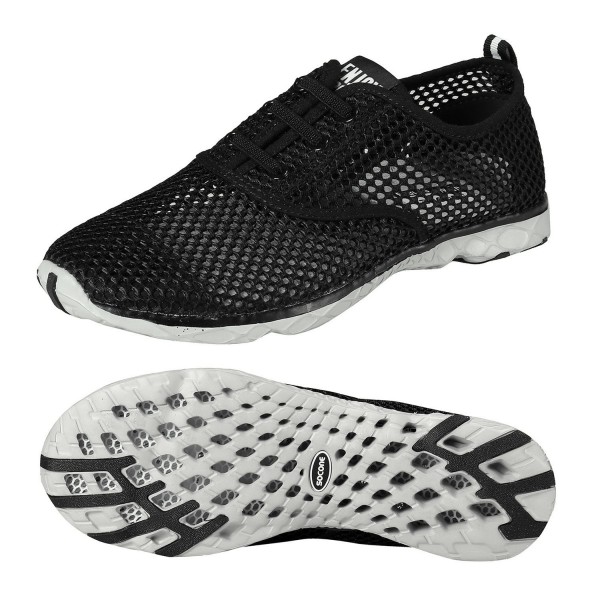 Zhuanglin Womens Water Shoes BlackGrey