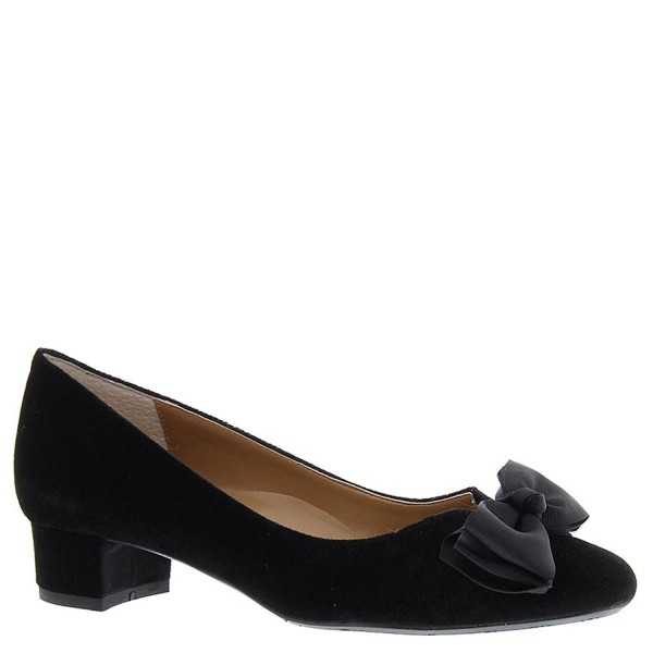 Renee Womens Cameo Black Velvet