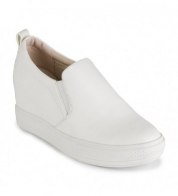 Wanted Womens Pocono White Wedge