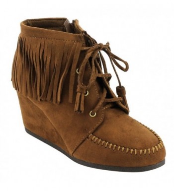 City Classified Womens Moccasin Fringe