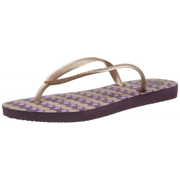 Havaianas Womens Fresh Sandal Aubergine