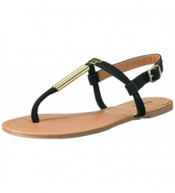 Qupid Womens Archer 335 Sandal Black