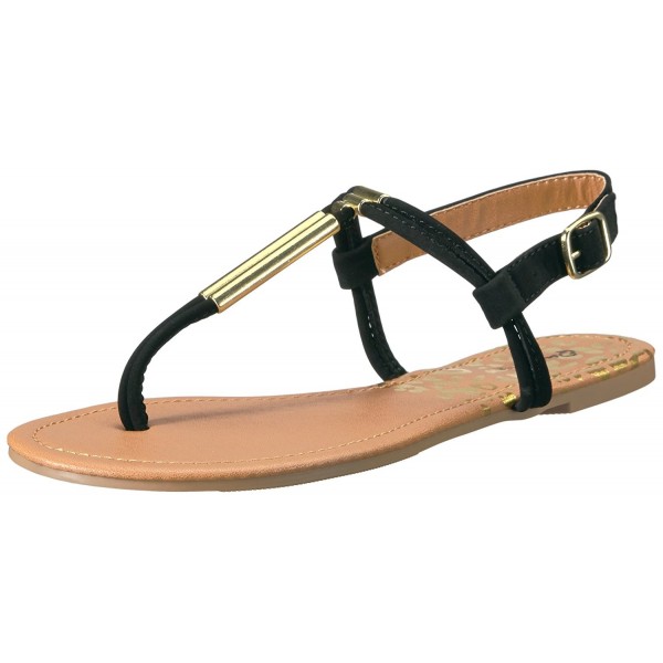 Qupid Womens Archer 335 Sandal Black