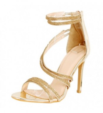 Guilty Shoes Women Metallic Ankle