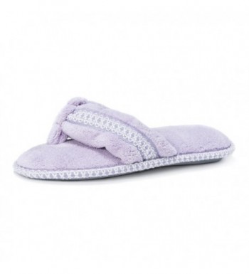 Womens Darlene Chenille Slipper Purple