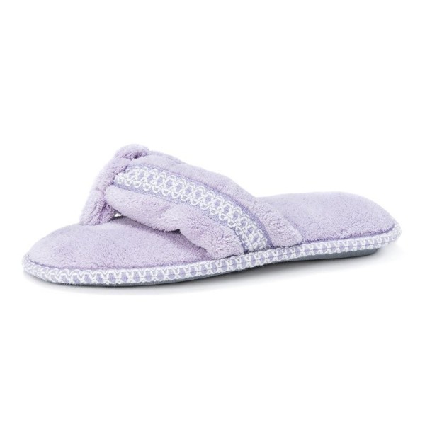 Womens Darlene Chenille Slipper Purple