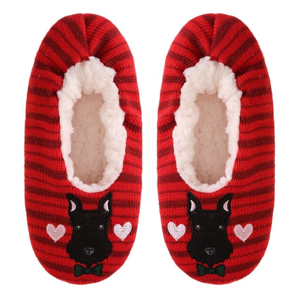 Dosoni Cartoon Animal Fleece Slipper