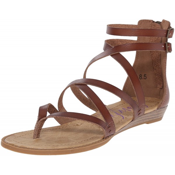 Women's Bungalow Wedge Sandal - Whiskey - C8125FKKWKJ