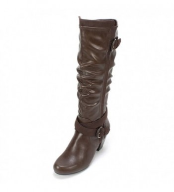 Rialto Crystal Womens Boot Brown