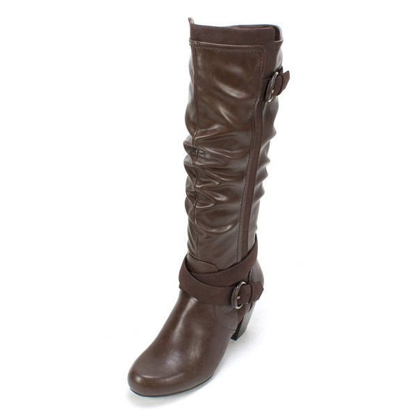 Rialto Crystal Womens Boot Brown