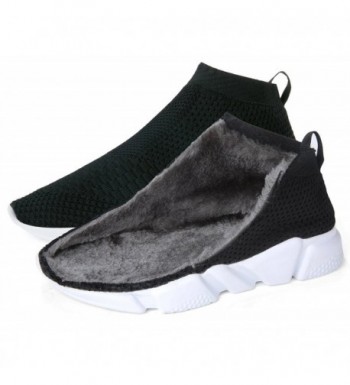 Knitted Breathable Cotton Padded Lightweight Sneakers