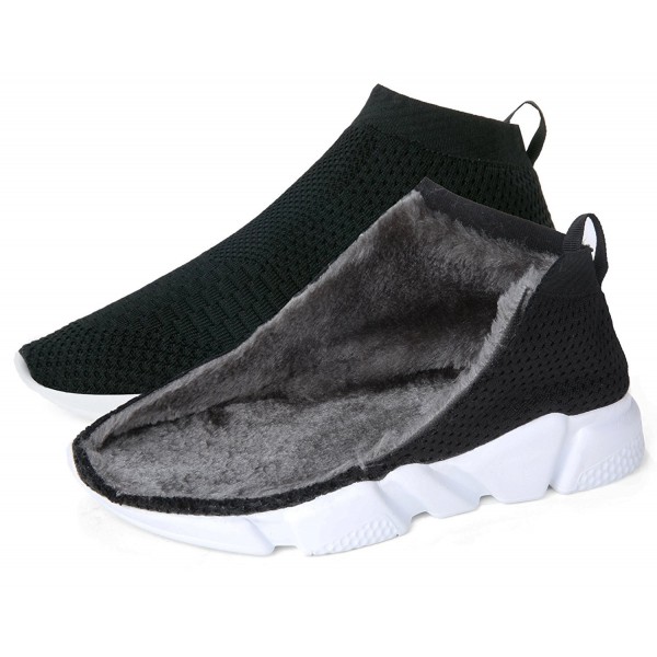 Knitted Breathable Cotton Padded Lightweight Sneakers