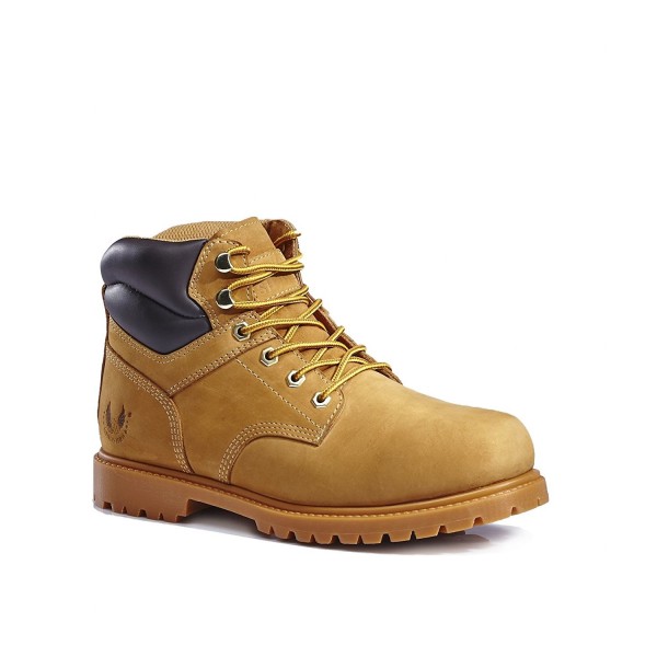 Men's 1366 Water Resistant Premium Work Boots - Wheat - C0128UIBZK9