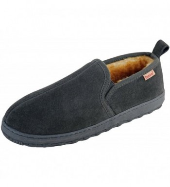 Tamarac Slippers International Sheepskin Charcoal