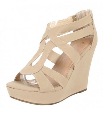 Strappy Platform Lindy 03 Beige 8 5