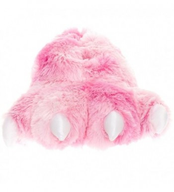 pink claw slippers