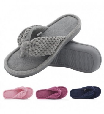 ULTRAIDEAS Womens Memory Gridding Slippers