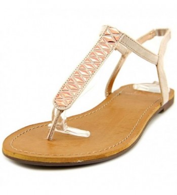 Material Girl Womens T Strap Sandals