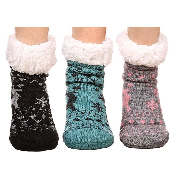 FRALOSHA Winter Non Slip Slipper Casual