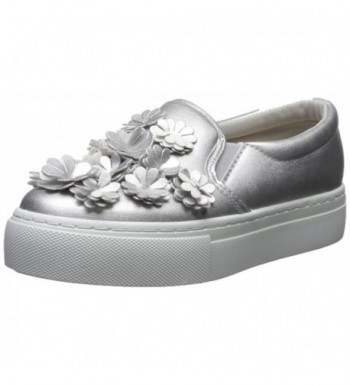 Qupid Womens Royal 03A Sneaker Silver