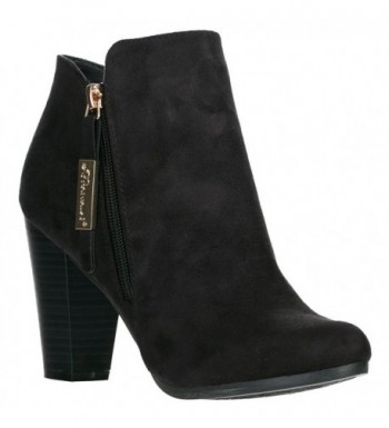 Breckelles Gina 31 Booties Black 8 5