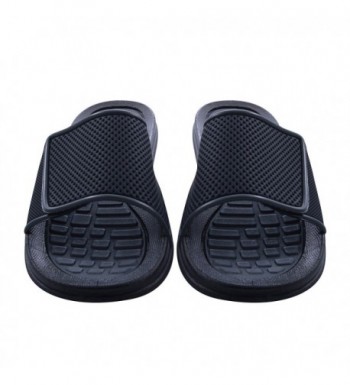 Sky Sole Mens Slide Sandals With Velcro 