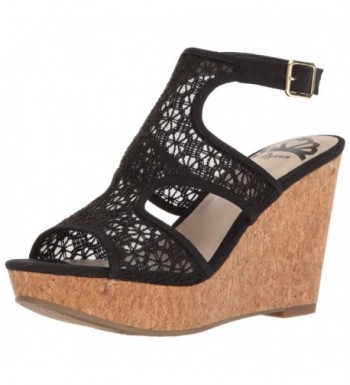 Fergalicious Womens Kendra Wedge Sandal