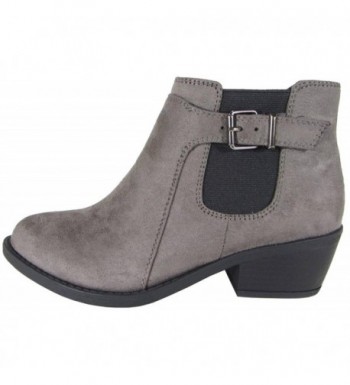 Soda Womens Closed Stacked Charcoal