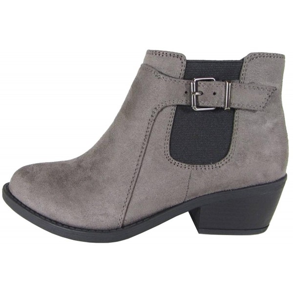 Soda Womens Closed Stacked Charcoal