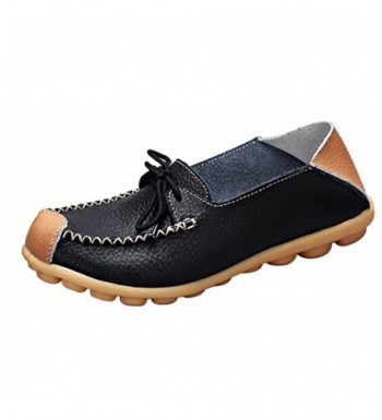 LOUECHY Leather Loafers Driving 8712 39