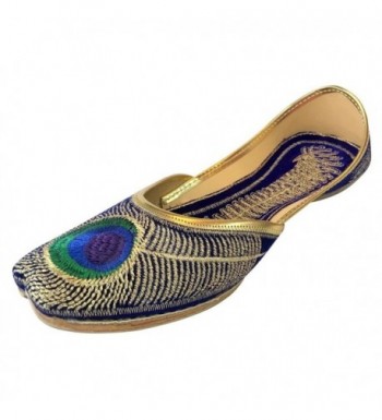 Step Style Peacock Flipflops Punjabi