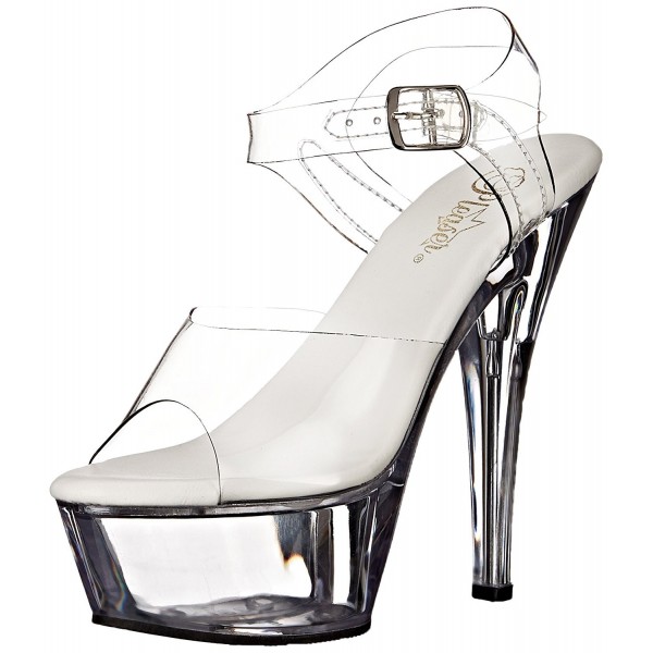 Pleaser Womens Kiss208vl Platform Sandal