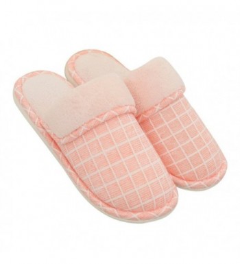 Mianshe Womens Cotton Slippers Indoor