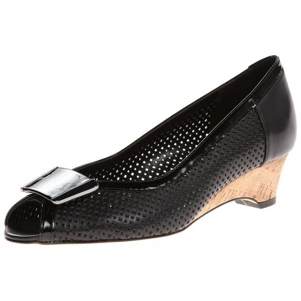 VANELi Womens Bonnee Wedge Patent