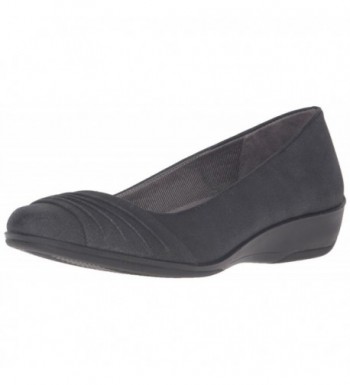 LifeStride Womens Intra Flat Black